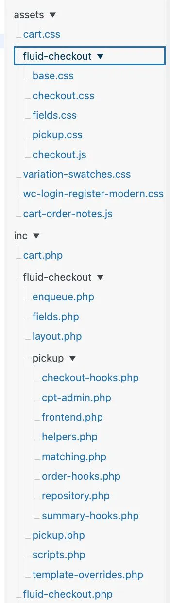 Struktur kode checkout custom di child theme Struktur kode checkout custom di child theme